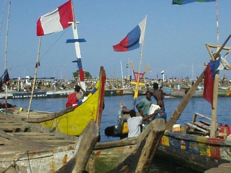 Fishing Harbor in Tema